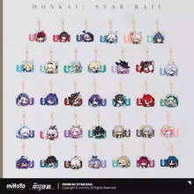Load image into Gallery viewer, Honkai: Star Rail Pom Pom Exhibition Hall Themed Acrylic Keychain
