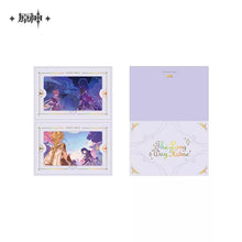 Load image into Gallery viewer, Genshin Impact The Long Way Home Photo Themed Badge and Collector's Card Set Preorder
