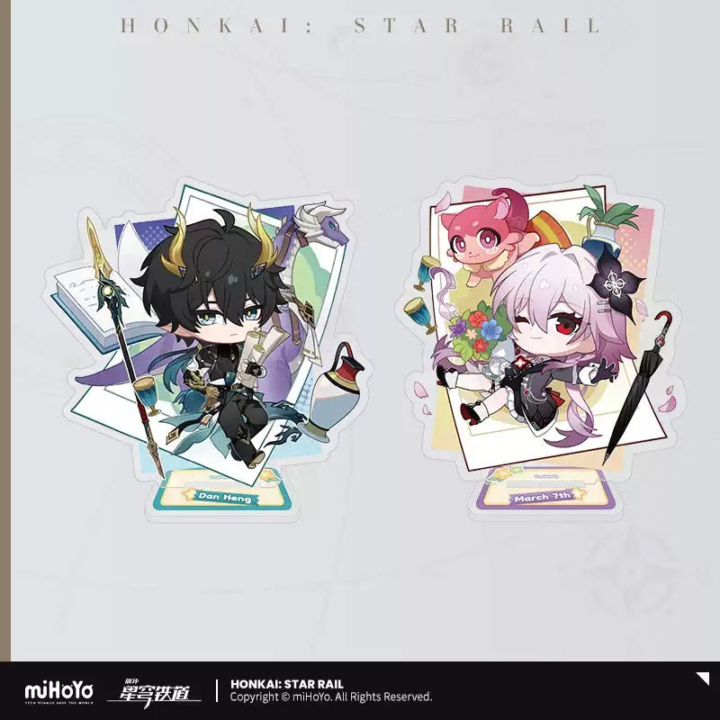 Honkai: Star Rail Autumn Festival Themed Chibi Acrylic Character Stand Preorder