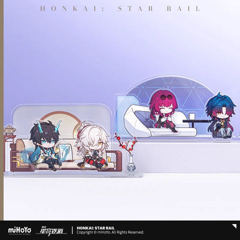 Honkai: Star Rail Owlbert’s Reception Room Acrylic Character Stand Preorder