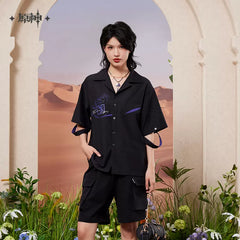 Genshin Impact Cyno Themed Blouse Preorder