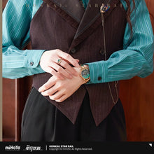 Load image into Gallery viewer, Honkai: Star Rail Aventurine Themed Ring Set Preorder

