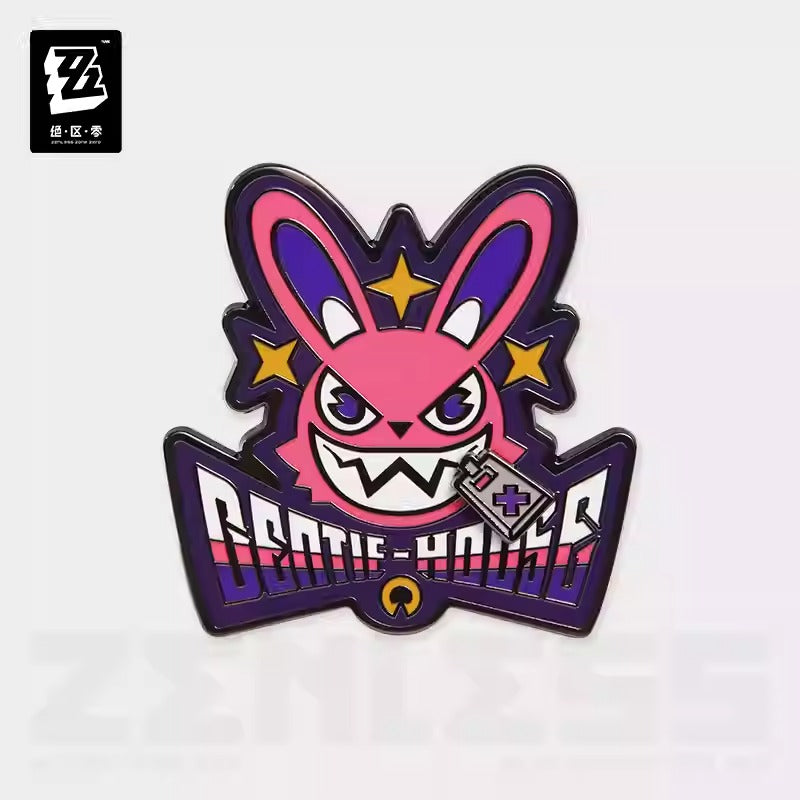 Zenless Zone Zero Faction Metal Badge Preorder