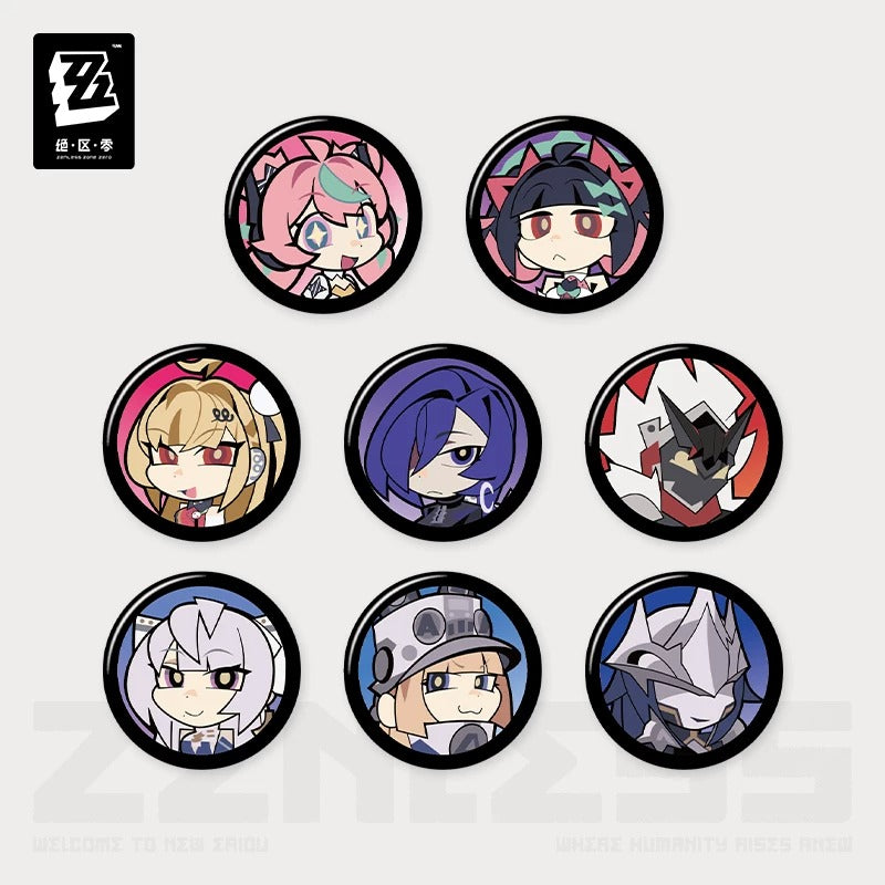 Zenless Zone Zero Character Badge Blind Box Vol. 7 Preorder