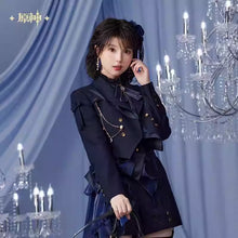 Load image into Gallery viewer, Genshin Impact Furina Themed Cropped Uniform Jacket Preorder
