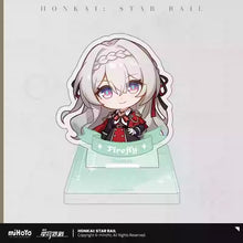 Load image into Gallery viewer, Honkai: Star Rail Nameless Guest Themed Acrylic Character Stamp Preorder
