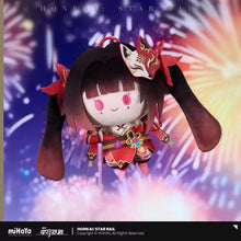 Load image into Gallery viewer, Honkai: Star Rail Whirlwind Themed Plush Keychain Preorder
