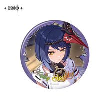 Load image into Gallery viewer, Genshin Impact Destined Day Themed 2025 Character Badge Preorder
