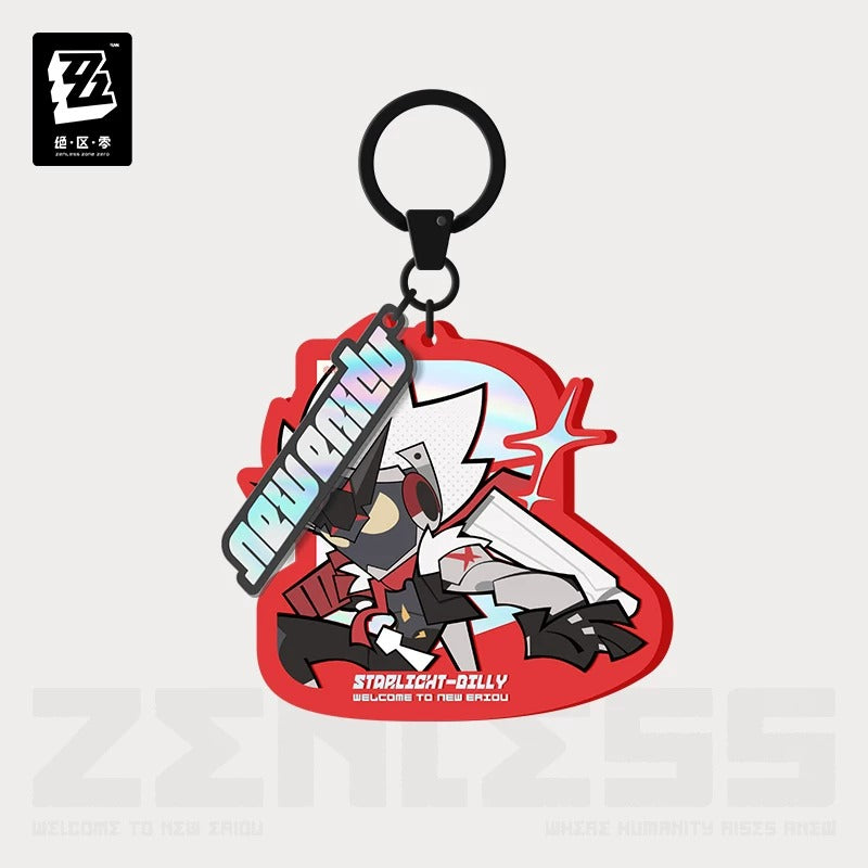 Zenless Zone New Eridu Themed Starlight - Billy Kid Chibi Character Keychain Preorder