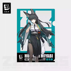 Zenless Zone Zero Six Lessons Daily Themed Character Clear File Preorder