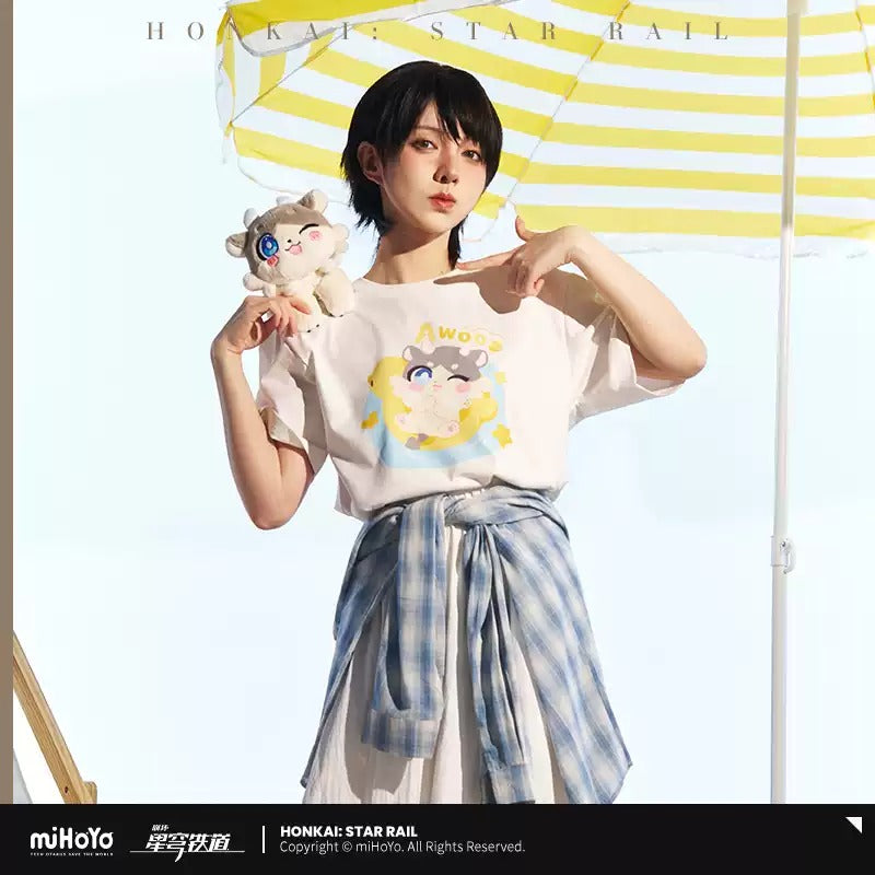 Honkai: Star Rail Awooo Firm Chimera Pet Themed Short Sleeve T-Shirt Preorder