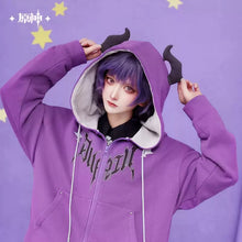 Load image into Gallery viewer, Genshin Impact Durin Themed Hoodie Hooded Jacket Preorder
