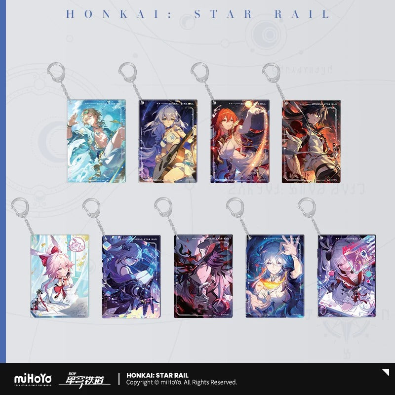 Honkai: Star Rail Light Cone Acrylic Keychain Vol. 4 Preorder