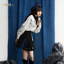 Load image into Gallery viewer, Genshin Impact Wanderer Themed Culottes Skirt Preorder
