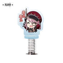 Load image into Gallery viewer, Genshin Impact Fontaine Emoticon Acrylic Character Spring Stand Preorder
