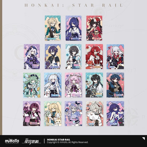 Honkai: Star Rail Tiny Cat Themed Laser Collectible Character Ticket Preorder