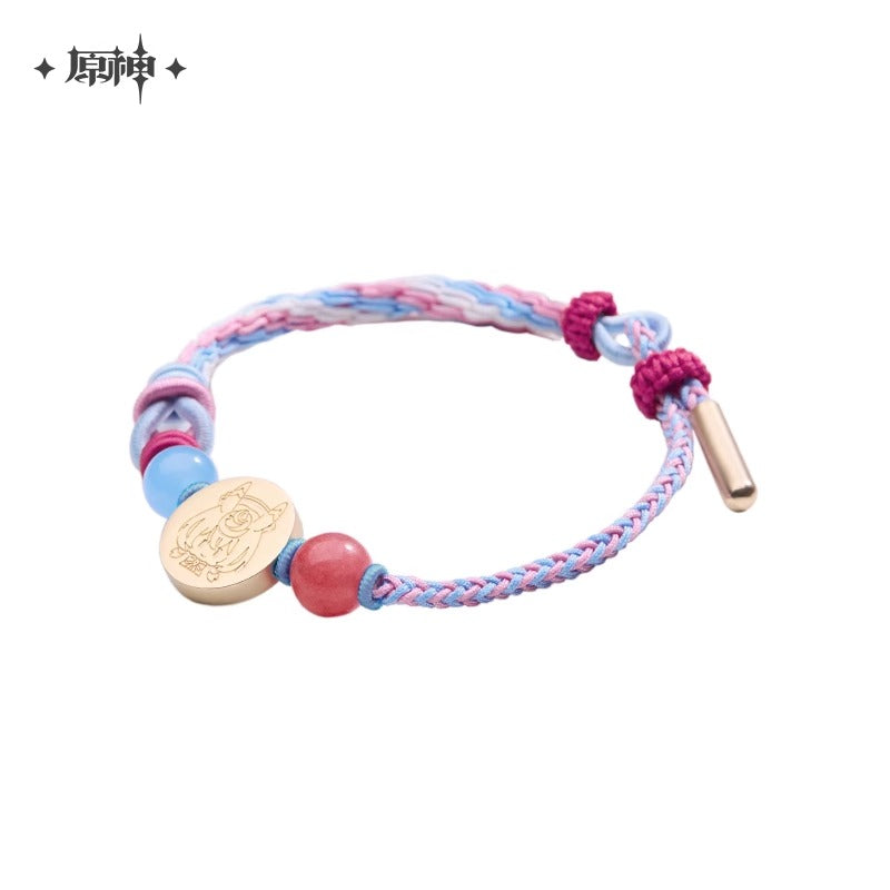 Genshin Impact Braided Bead Character Bracelet Preorder