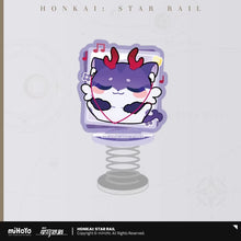 Load image into Gallery viewer, Honkai: Star Rail Pom Pom Exhibition Hall Themed Chimera Acrylic Spring Toy Preorder
