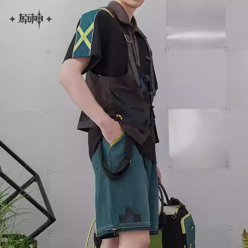 Genshin Impact Kinich Themed Workwear Vest Preorder