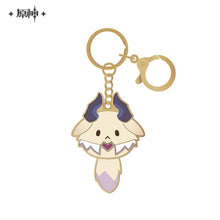 Load image into Gallery viewer, Genshin Impact Tea Party Partner Dodoco Metal Keychain Preorder
