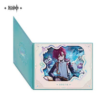 Load image into Gallery viewer, Genshin Impact Destined Day Themed 2025 Flip-Style Character Signboard Preorder
