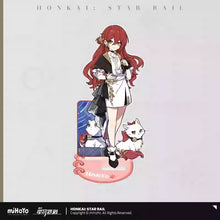 Load image into Gallery viewer, Honkai: Star Rail Tiny Cat Themed Acrylic Character Stand Preorder
