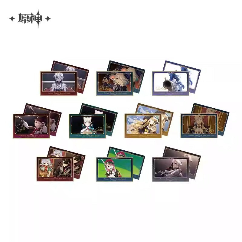 Genshin Impact The Final Feast Collection Card Blind Box Preorder