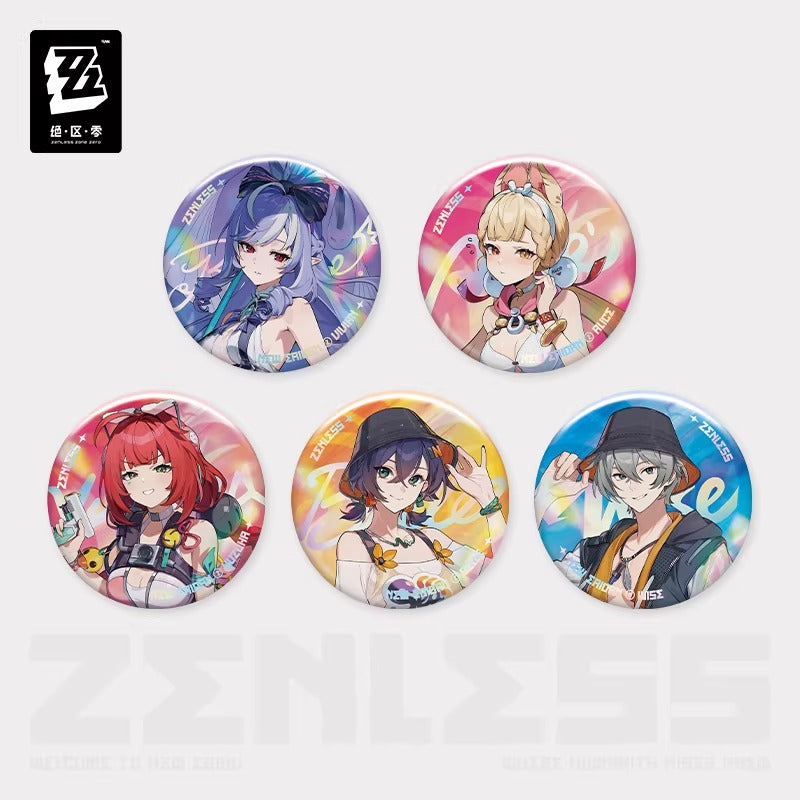 Zenless Zone Zero New Eridu Fashion Themed Badge Vol. 3 Preorder