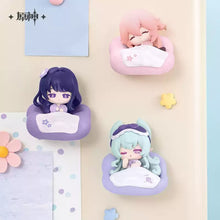 Load image into Gallery viewer, Genshin Impact Cloud Pillow Dream Themed Fridge Magnet Blind Box Preorder
