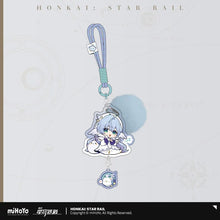 Load image into Gallery viewer, Honkai: Star Rail Girls Dormitory Themed Acrylic Chibi Character Pendant Preorder
