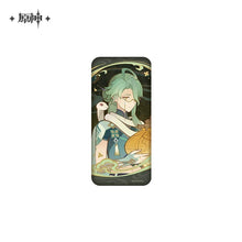 Load image into Gallery viewer, Genshin Impact The Moon Amidst The Wandering Cloud Liyue Themed Paper Badge Preorder
