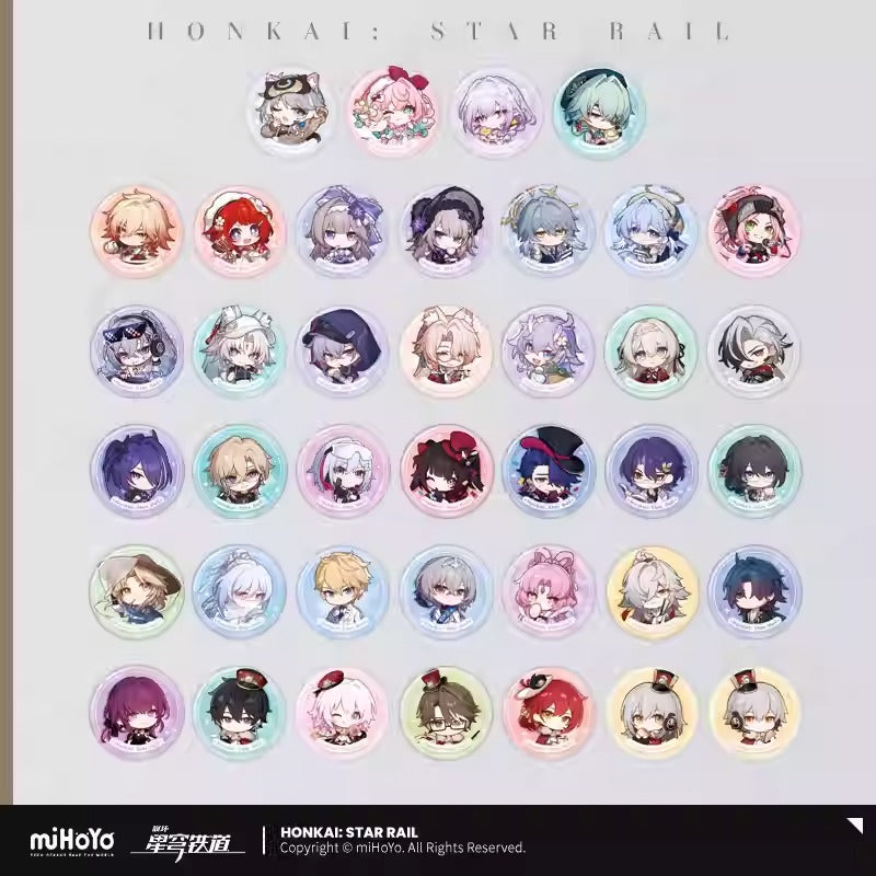 Honkai: Star Rail Nameless Guest Themed Character Badge Preorder