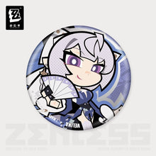 Load image into Gallery viewer, Zenless Zone Zero New Eridu Themed External Strategy Department Chibi Character Badge Preorder
