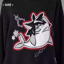 Load image into Gallery viewer, Genshin Impact Wriothesley Themed Sweater Preorder
