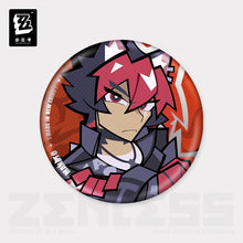 Load image into Gallery viewer, Zenless Zone Zero New Eridu Themed Spook Shack Chibi Character Badge Preorder
