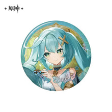 Load image into Gallery viewer, Genshin Impact Destined Day Themed 2025 Character Badge Preorder

