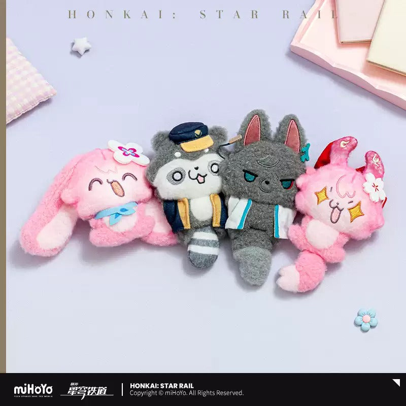 Honkai: Star Rail Fluffy Across the Blue Themed Plush Keychain Preorder