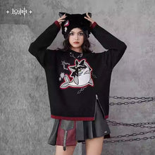 Load image into Gallery viewer, Genshin Impact Wriothesley Themed Sweater Preorder
