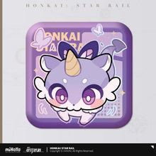 Load image into Gallery viewer, Honkai: Star Rail Pom Pom Exhibition Hall Themed Square Badge
