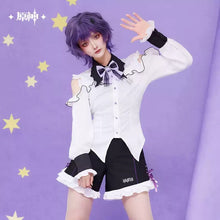 Load image into Gallery viewer, Genshin Impact Durin Themed Long-Sleeved Off-Shoulder Shirt Preorder
