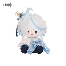 Load image into Gallery viewer, Genshin Impact Feast of the Gods Themed Sitting Plush Dolls Preorder
