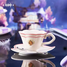 Load image into Gallery viewer, Genshin Impact Nicole Themed Afternoon Tea Cup and Saucer Set Preorder
