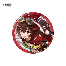 Load image into Gallery viewer, Genshin Impact Destined Day Themed 2025 Character Badge Preorder
