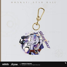 Load image into Gallery viewer, Honkai: Star Rail Aha Universe Themed Acrylic Keychain Preorder
