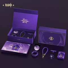 Genshin Impact Raiden Shogun Reign of Serenity Portable Power Bank Gift Set