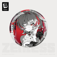 Load image into Gallery viewer, Zenless Zone Zero Flint Workshop Cinema Themed Reflective Character Badge Preorder
