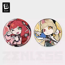 Load image into Gallery viewer, Zenless Zone Zero New Eridu Themed Spooky Shack Chibi Character Badge Preorder
