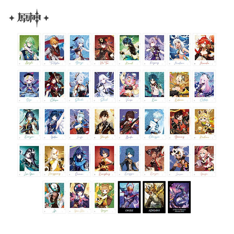 Genshin Impact Character Cheki Collectable Set Preorder