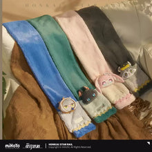 Load image into Gallery viewer, Honkai: Star Rail Fluffy Across the Blue Themed Scarf Preorder
