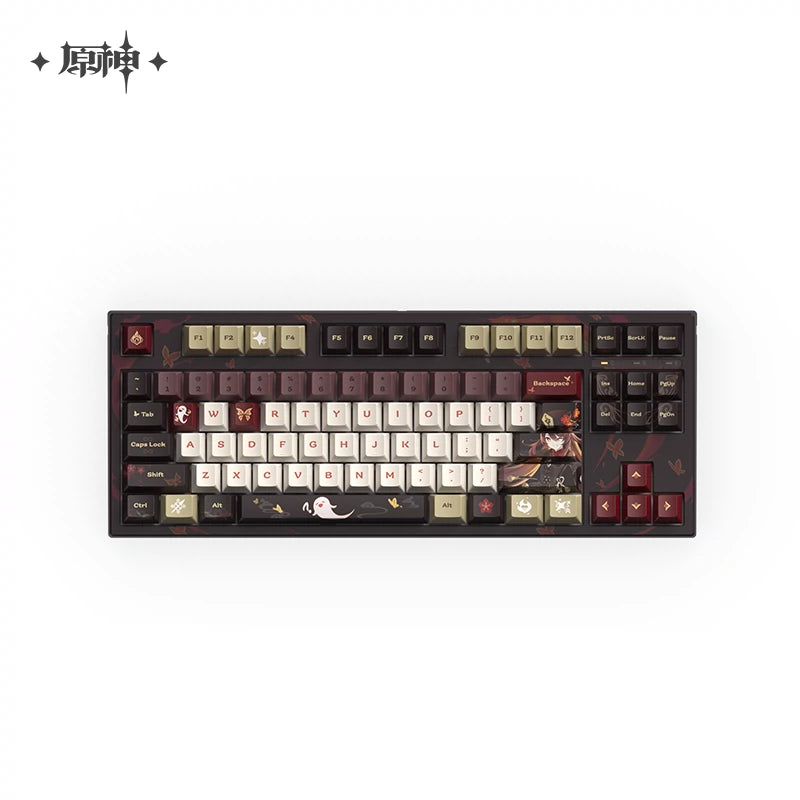 Genshin Impact Hu Tao Mechanical Keyboard Hot Swappable